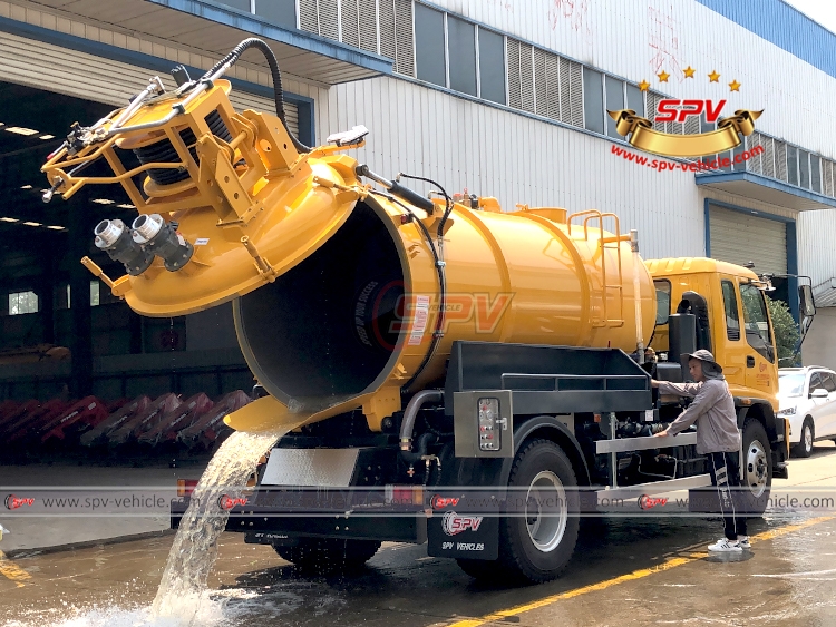 8,000 Litres Combined Vacuum Jet ISUZU - RB1 8,000 Litres Combined Vacuum Jet ISUZU - RB1